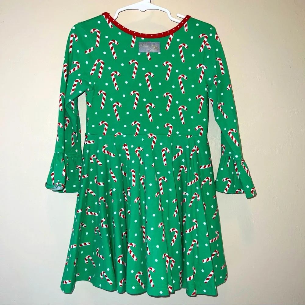 Eleanor Rose 4/5 Candy Cane Dress